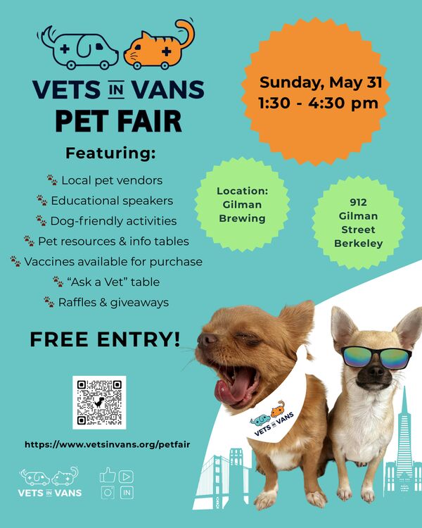 Vets in Vans Pet Wellness Fair