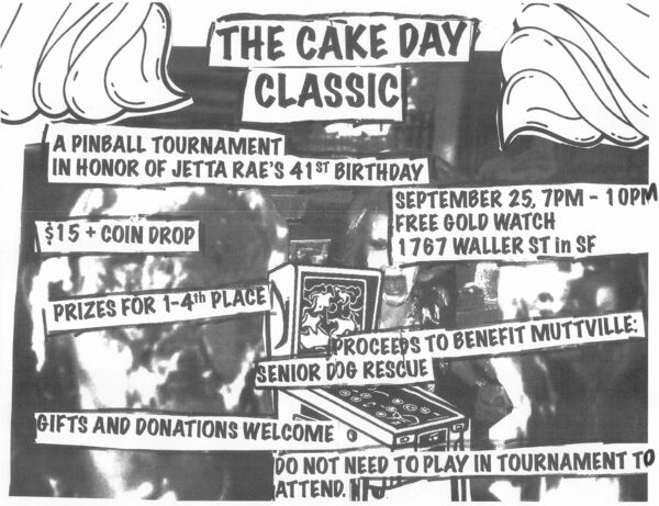 Pinball Fundraiser for the Mutts!